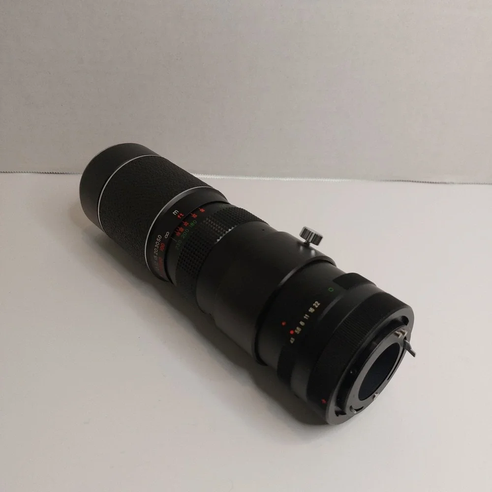 Hanimex Auto Tele-Zoom 90-230mm f/4.5 Lens Olympus OM Mount w/ Case